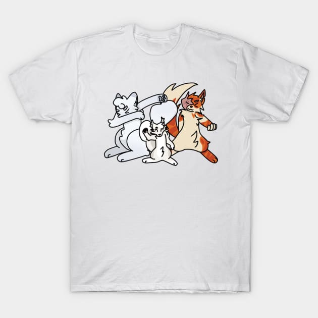 Cloud-Bright Family T-Shirt by ceolsonart